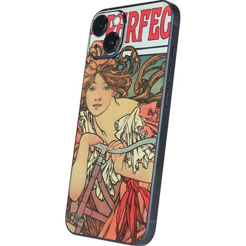 Alphonse Mucha Cycles Perfecta iPhone 14 Skin