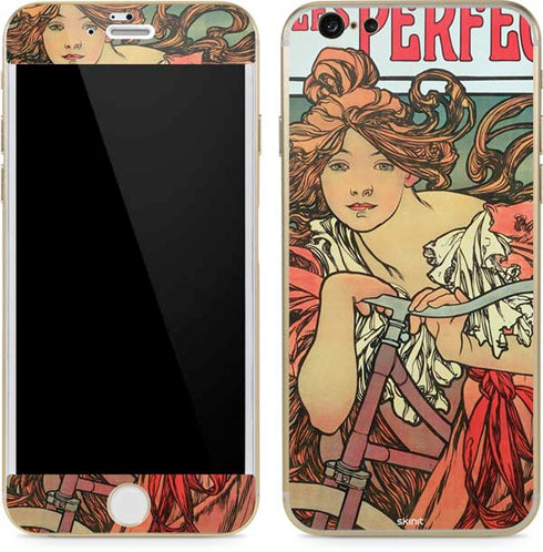 Alphonse Mucha Cycles Perfecta iPhone 6/6s Skin