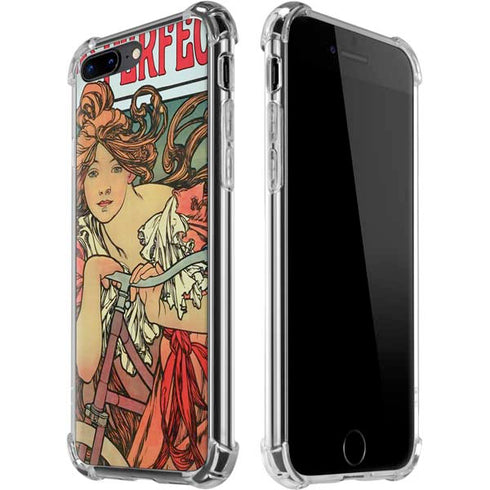 Alphonse Mucha Cycles Perfecta iPhone 7/8 Plus Clear Case