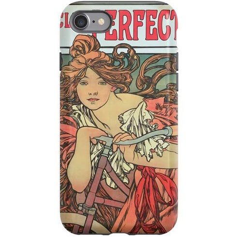 Alphonse Mucha Cycles Perfecta iPhone SE (2nd & 3rd Gen) Pro Case