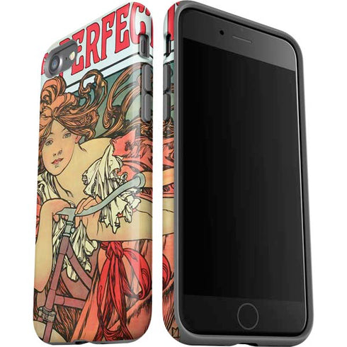 Alphonse Mucha Cycles Perfecta iPhone SE (2nd & 3rd Gen) Pro Case
