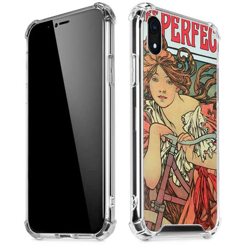Alphonse Mucha Cycles Perfecta iPhone XR Clear Case