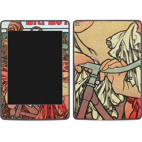 Alphonse Mucha Cycles Perfecta Amazon Kindle Skin