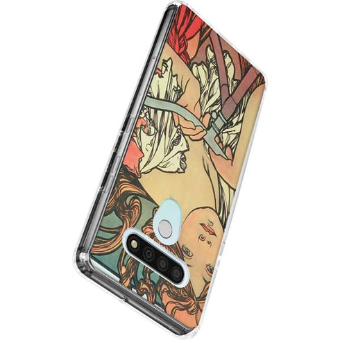 Alphonse Mucha Cycles Perfecta LG Stylo 6 Clear Case