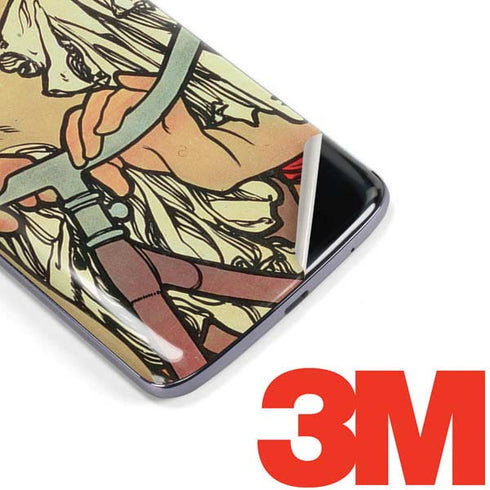 Alphonse Mucha Cycles Perfecta Moto E5 Plus Skin