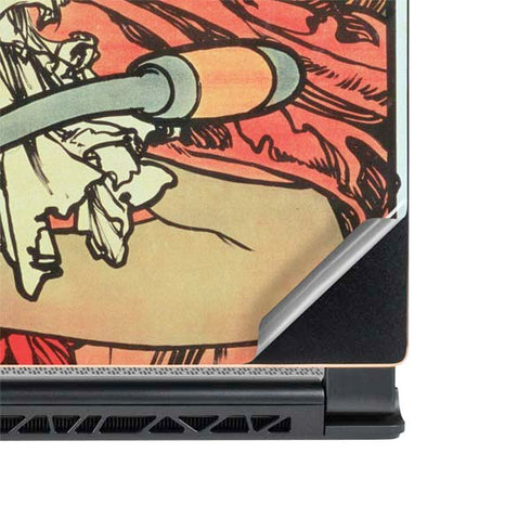 Alphonse Mucha Cycles Perfecta MSI GS65 Stealth Laptop Skin