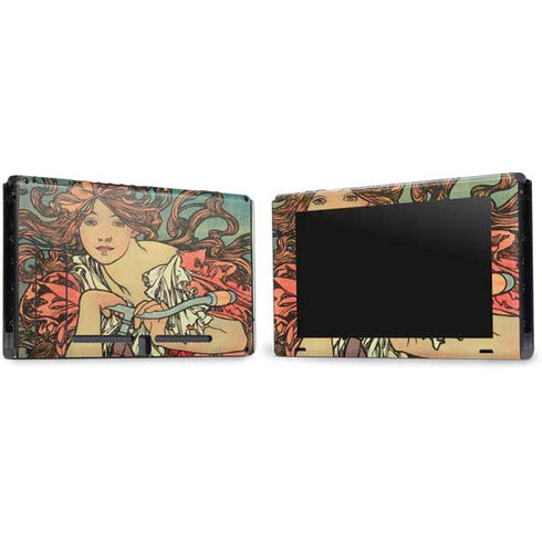 Alphonse Mucha Cycles Perfecta Nintendo Switch Bundle Skin