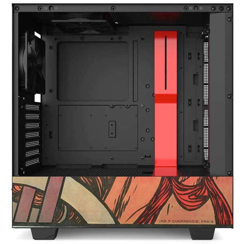 Alphonse Mucha Cycles Perfecta NZXT H510 Compact ATX Mid-Tower Case Skin