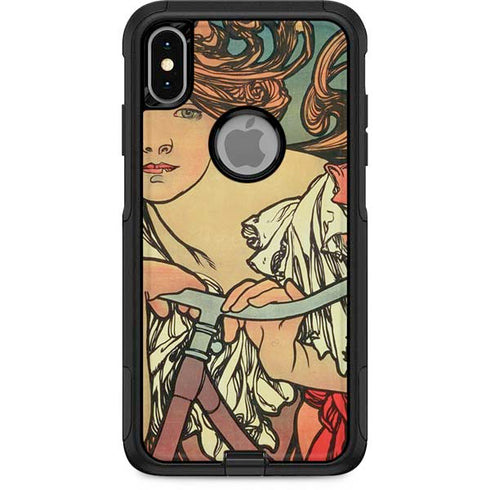 Alphonse Mucha Cycles Perfecta Otterbox Commuter iPhone Skin