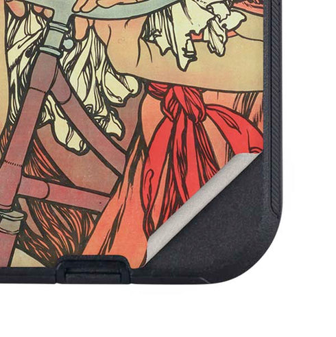 Alphonse Mucha Cycles Perfecta Otterbox Defender iPhone Skin