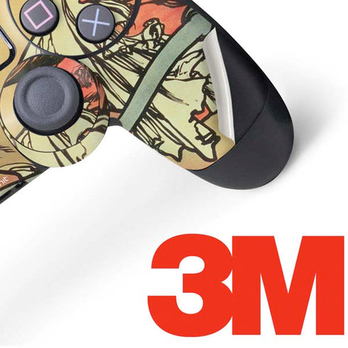 Alphonse Mucha Cycles Perfecta PS4 Pro/Slim Controller Skin