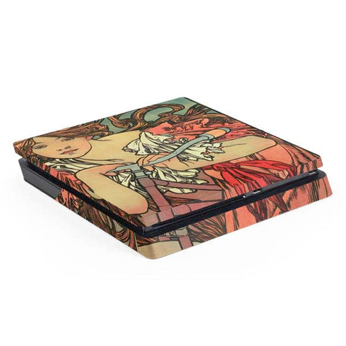 Alphonse Mucha Cycles Perfecta PS4 Slim Skin