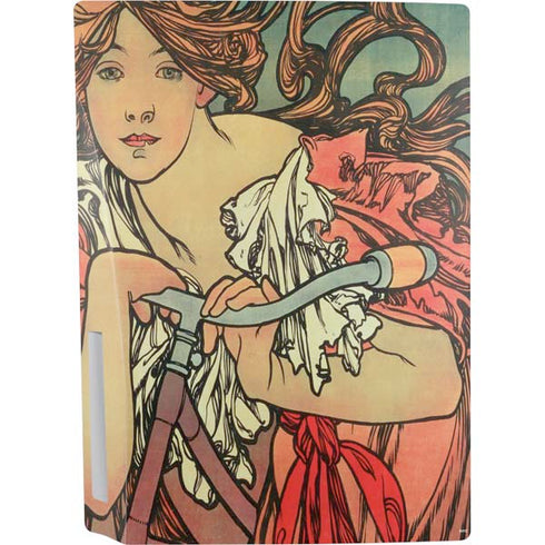 Alphonse Mucha Cycles Perfecta PS5 Bundle Skin