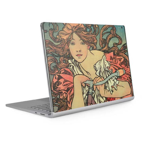 Alphonse Mucha Cycles Perfecta Surface Book 2 13.5in Skin