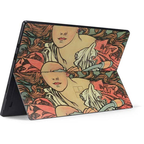 Alphonse Mucha Cycles Perfecta Surface Pro 6 Skin