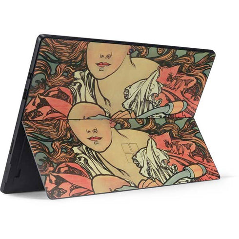Alphonse Mucha Cycles Perfecta Surface Pro 7 Skin