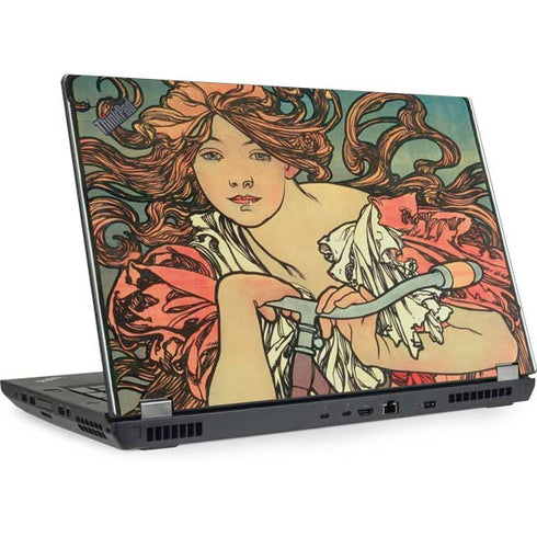Alphonse Mucha Cycles Perfecta Lenovo ThinkPad Skin