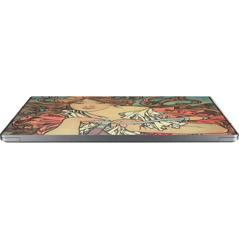 Alphonse Mucha Cycles Perfecta Universal Laptop 18in (14.6 x 10.6in) Skin
