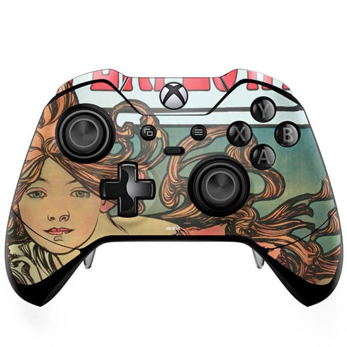 Alphonse Mucha Cycles Perfecta Xbox One Elite Controller Skin
