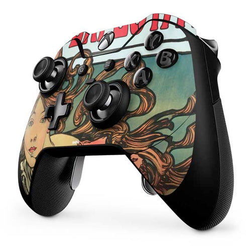 Alphonse Mucha Cycles Perfecta Xbox One Elite Controller Skin