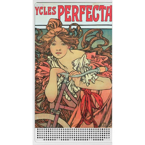 Alphonse Mucha Cycles Perfecta Xbox Series S Console Skin