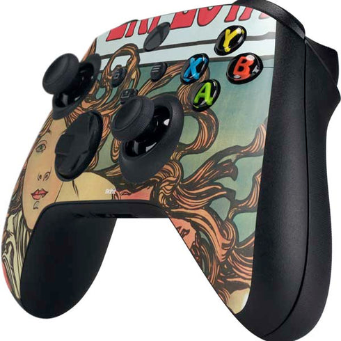 Alphonse Mucha Cycles Perfecta Xbox Series X Controller Skin