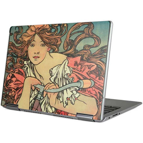 Alphonse Mucha Cycles Perfecta Yoga 710 14in Skin