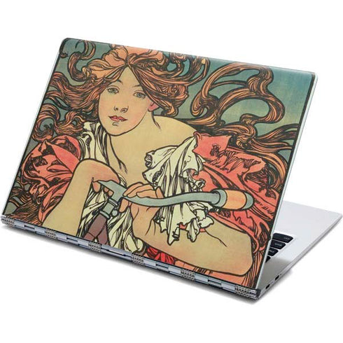 Alphonse Mucha Cycles Perfecta Yoga 910 2-in-1 14in Touch-Screen Skin