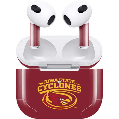Iowa State University Cyclones Apple AirPods (3rd Gen 2021) Skin