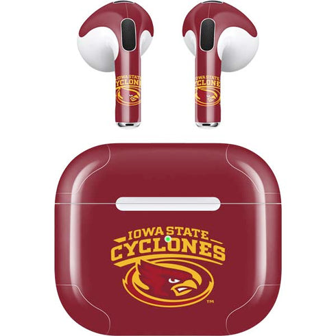 Iowa State University Cyclones Apple AirPods (3rd Gen 2021) Skin