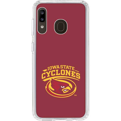 Iowa State University Cyclones Galaxy A20 Clear Case