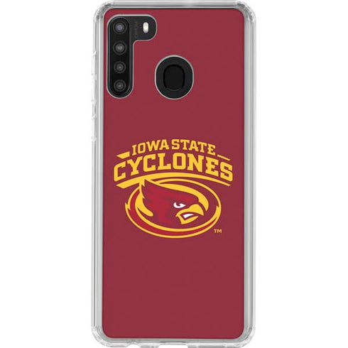Iowa State University Cyclones Galaxy A21 Clear Case