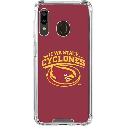 Iowa State University Cyclones Galaxy A30 Clear Case