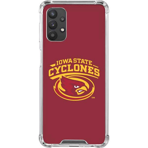 Iowa State University Cyclones Galaxy A32 5G Clear Case