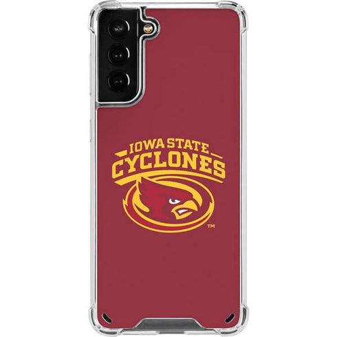 Iowa State University Cyclones Galaxy S21 Plus 5G Clear Case