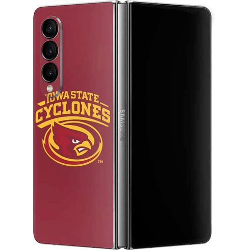 Iowa State University Cyclones Galaxy Z Fold4 5G Skin