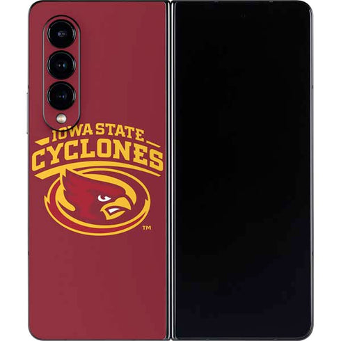 Iowa State University Cyclones Galaxy Z Fold4 5G Skin