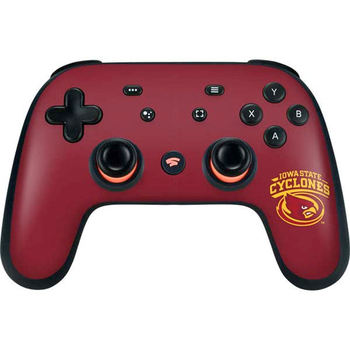 Iowa State University Cyclones Google Stadia Controller Skin