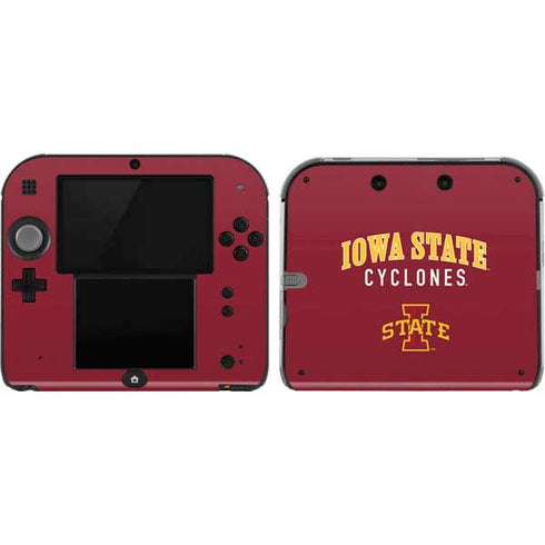 Iowa State University Collegiate Text Nintendo 2DS Skin