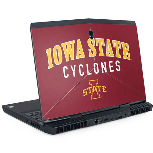 Iowa State University Collegiate Text Dell Alienware Skin