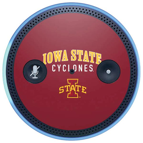 Iowa State University Collegiate Text Amazon Echo Skin