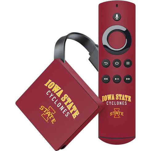 Iowa State University Collegiate Text Amazon Fire TV Skin