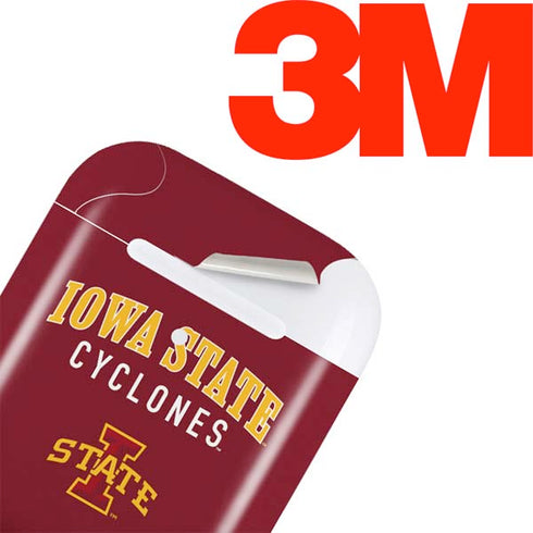 Iowa State University Collegiate Text Apple AirPods 2 Skin