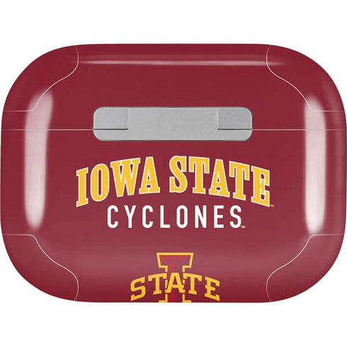 Iowa State University Collegiate Text Apple AirPods Pro Skin