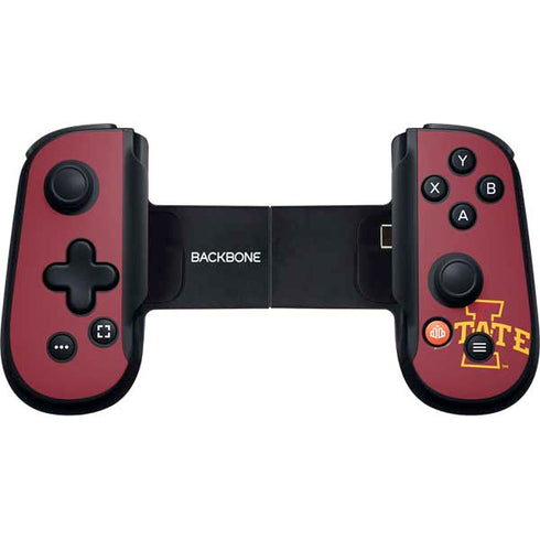 Iowa State University Collegiate Text Backbone One for iPhone Game Controller Skin