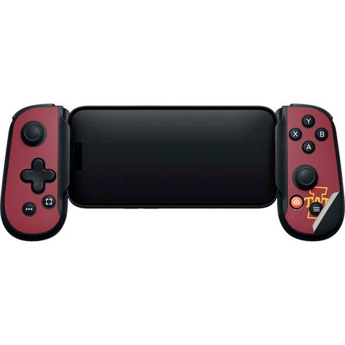 Iowa State University Collegiate Text Backbone One for iPhone Game Controller Skin