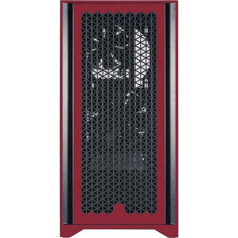 Iowa State University Collegiate Text Corsair 4000D Tempered Glass Mid-Tower ATX Case Skin