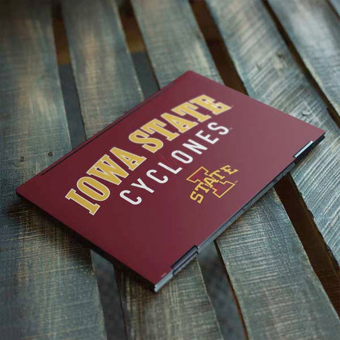 Iowa State University Collegiate Text HP Envy Skin