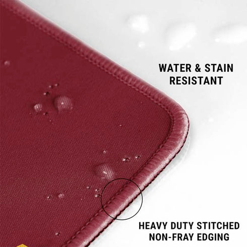 Iowa State University Collegiate Text Gaming Mouse Pad