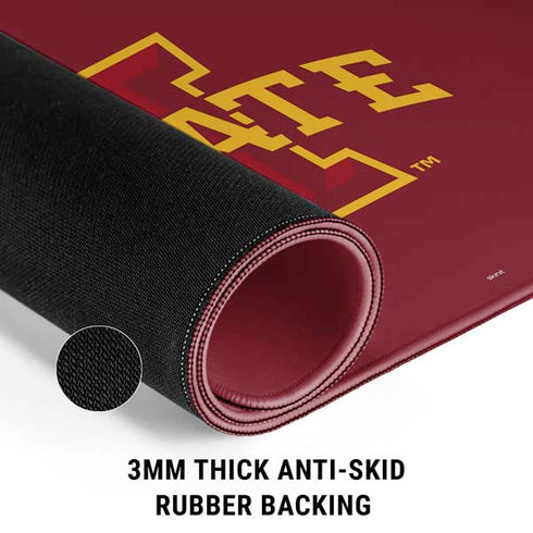 Iowa State University Collegiate Text Gaming Mouse Pad